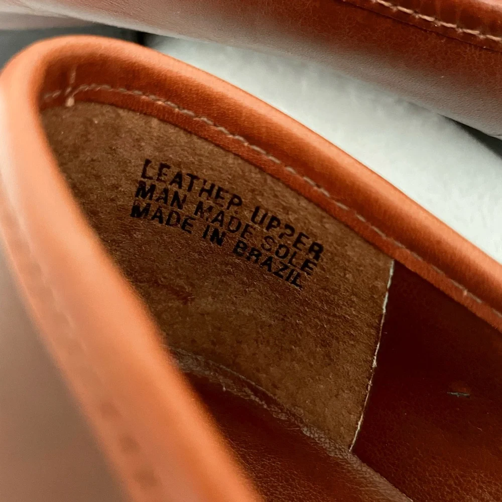 Vintage Etienne Aigner Ally Leather Tassel Loafers - Picture 3 of 5